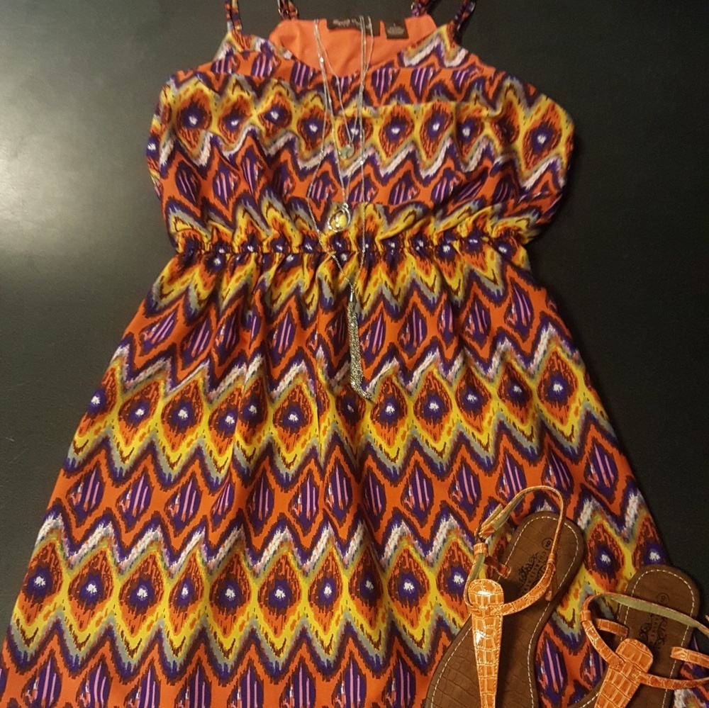 Pretty Sundress with Sandals